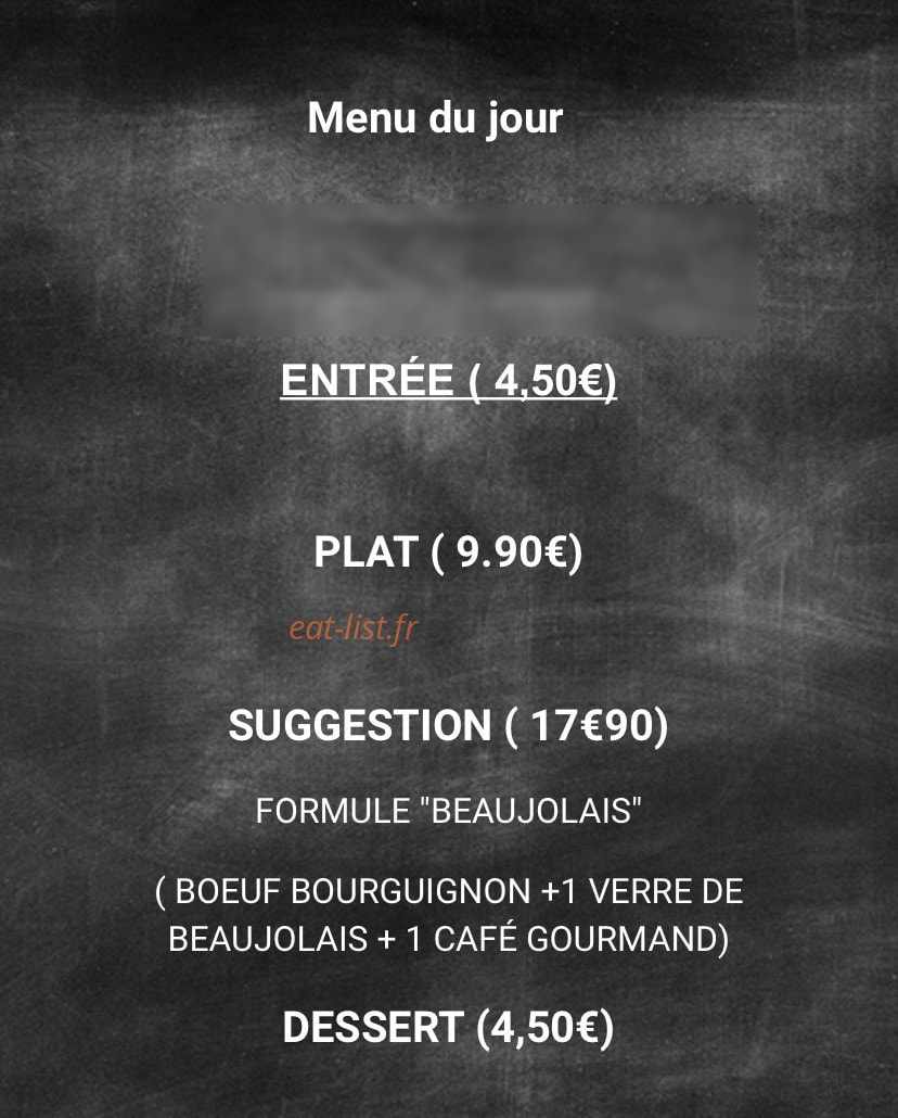 Popote et Sourire — carte page 1