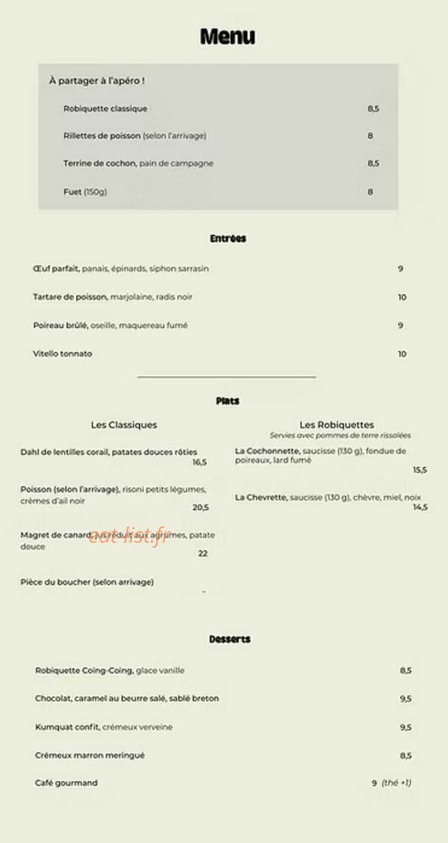Robiquette — carte page 1