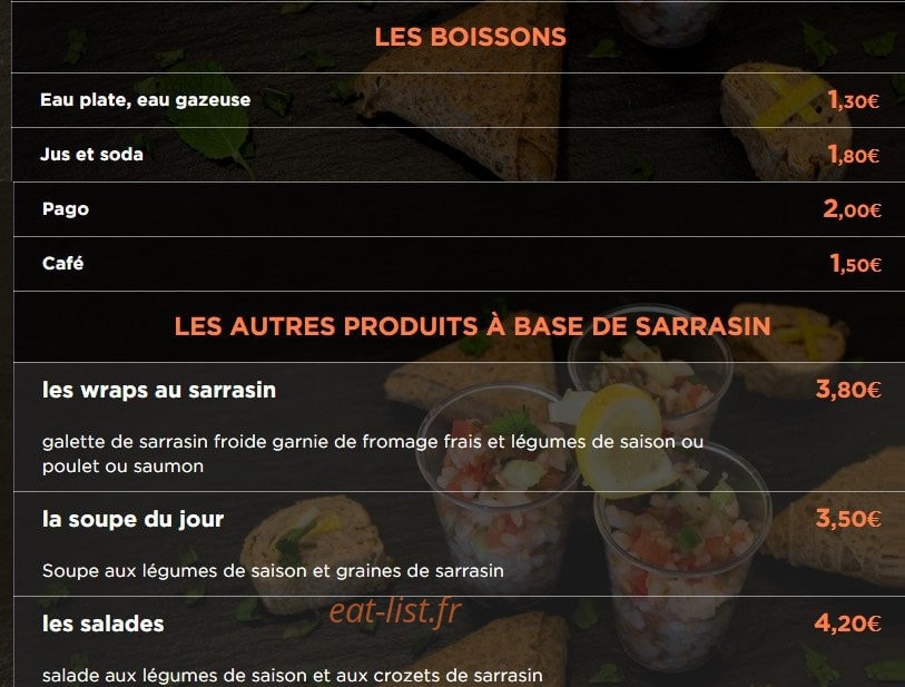 Sarrasin et compagnie — carte page 2