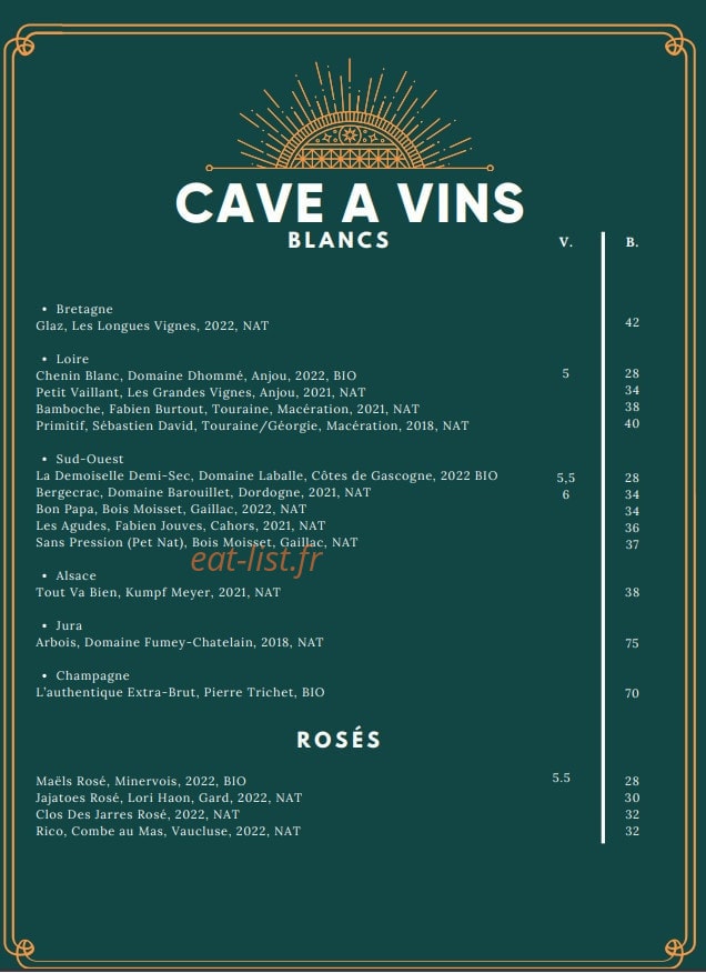 Satio Aperitivo — carte page 5