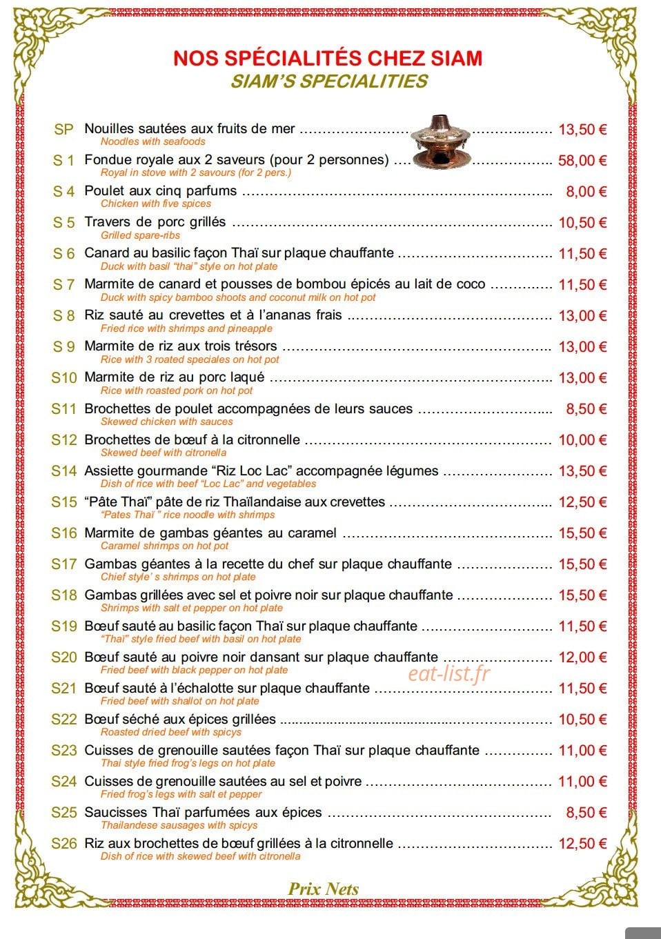 Siam — carte page 10