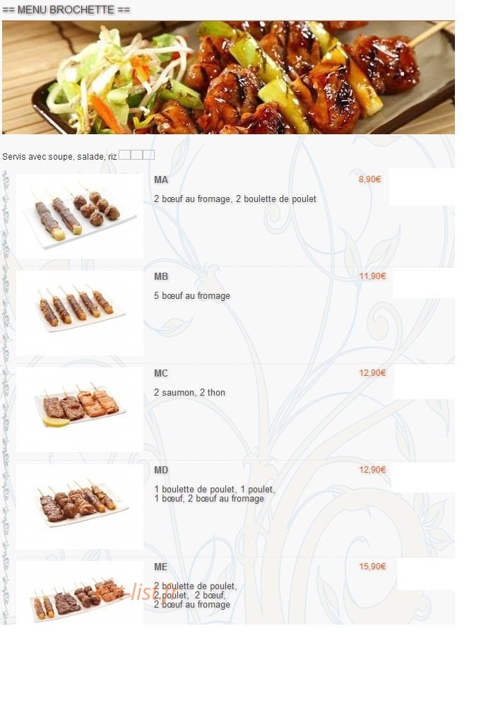 TableRouge — carte page 19