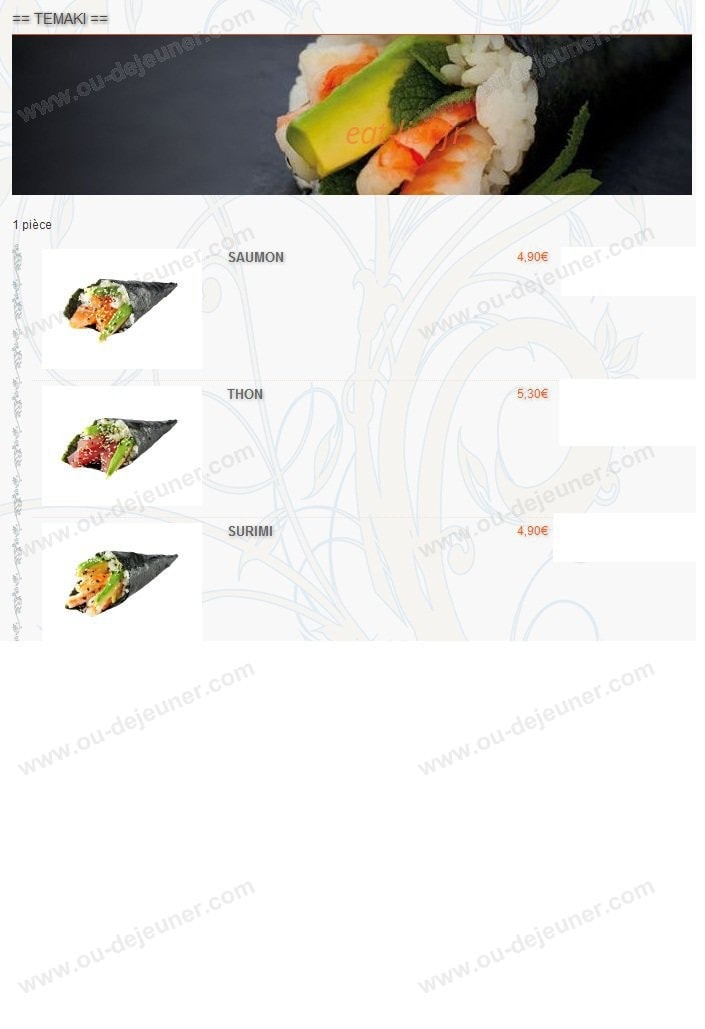 TableRouge — carte page 17