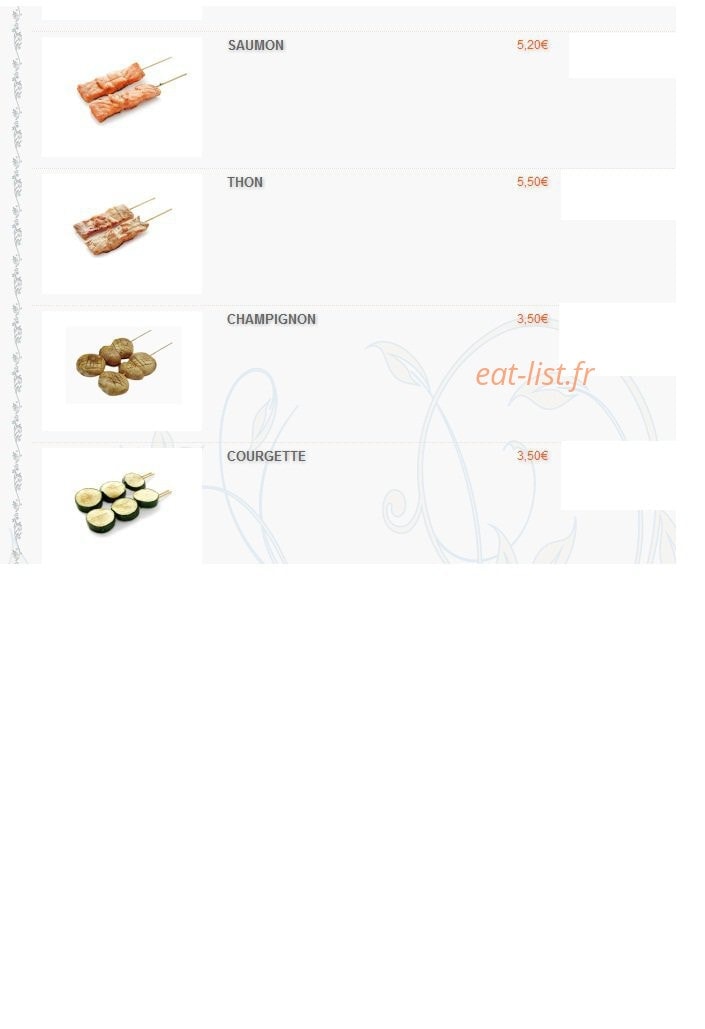 TableRouge — carte page 16