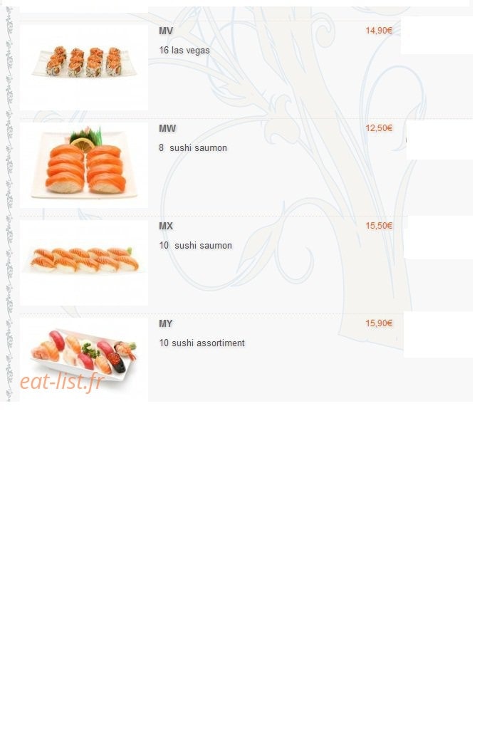 TableRouge — carte page 6