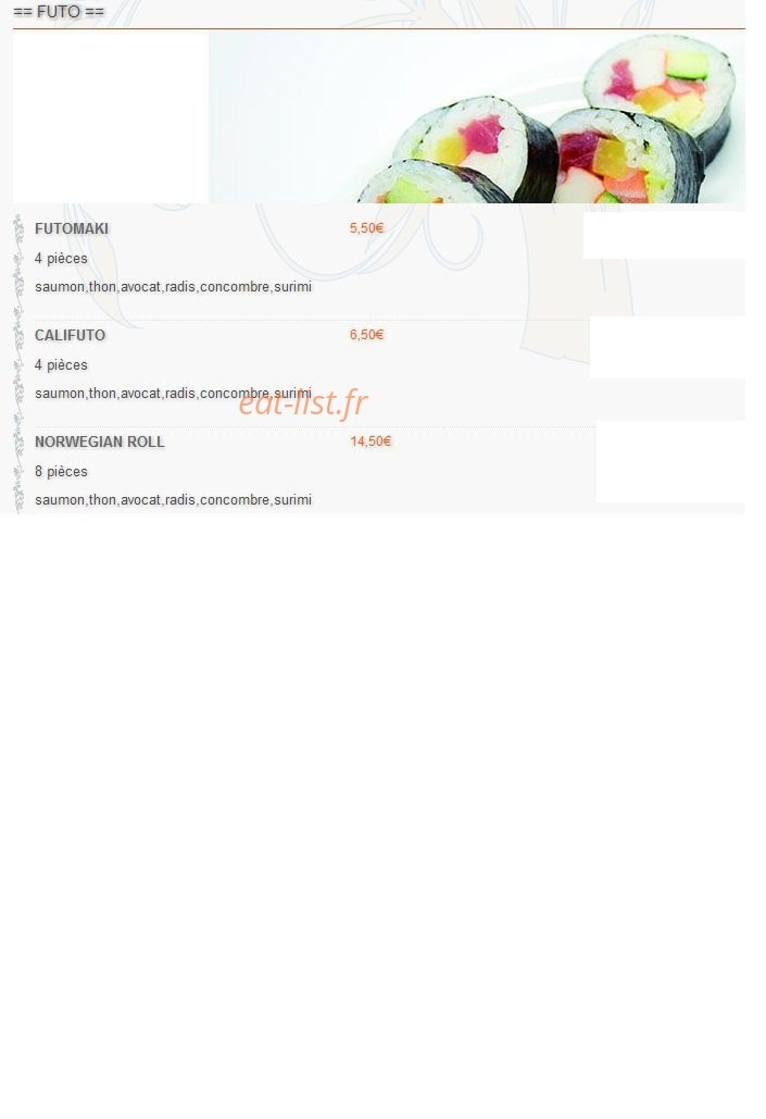 TableRouge — carte page 18
