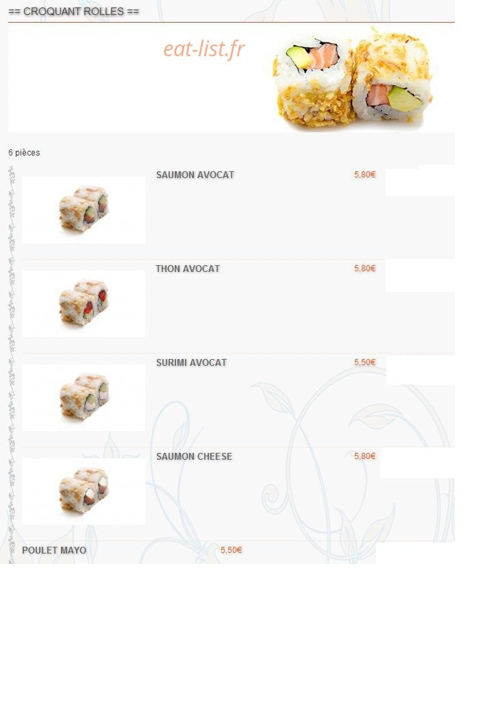 TableRouge — carte page 14