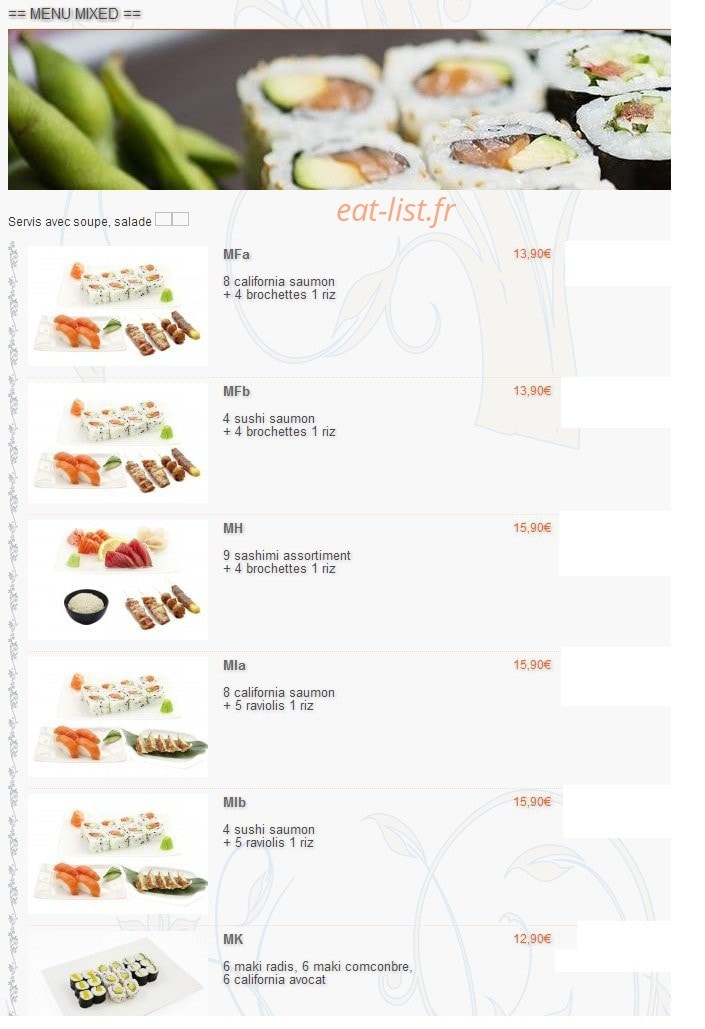TableRouge — carte page 20