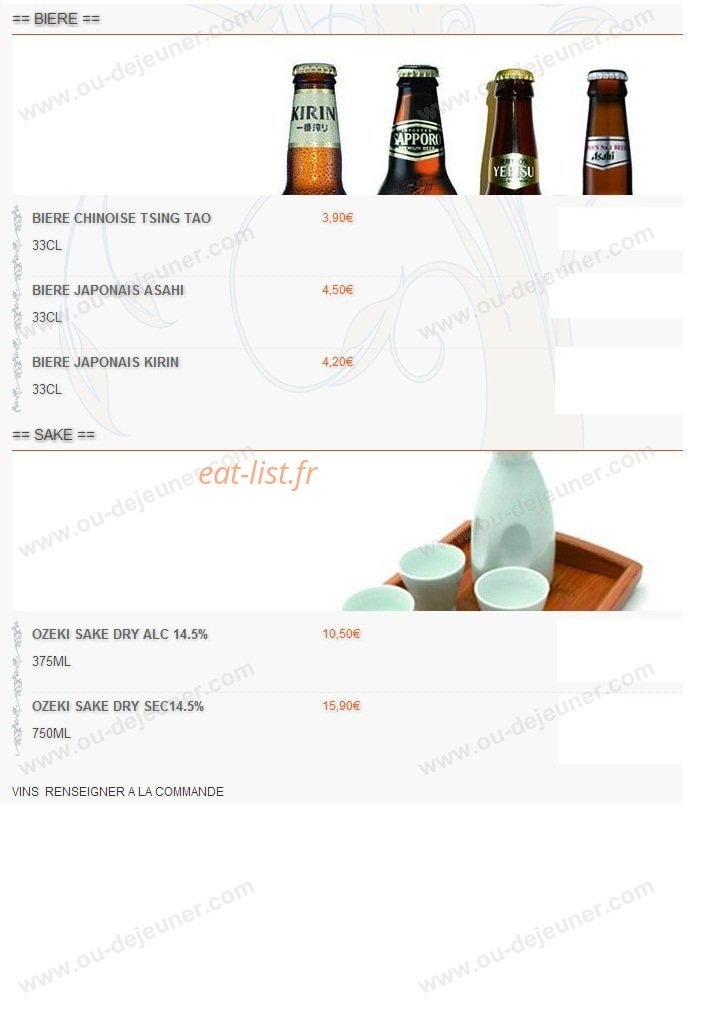 TableRouge — carte page 5