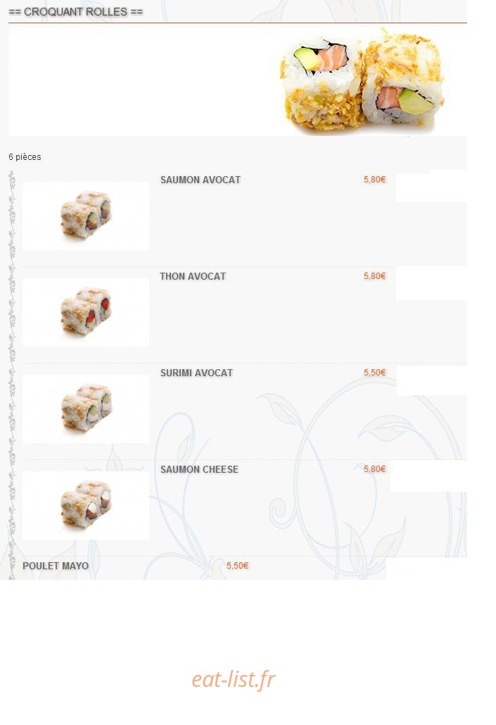 TableRouge — carte page 10