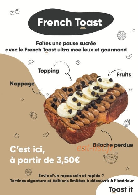 Toast it — carte page 5