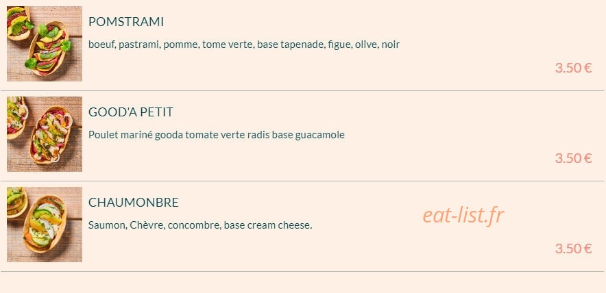 Tranche — carte page 2