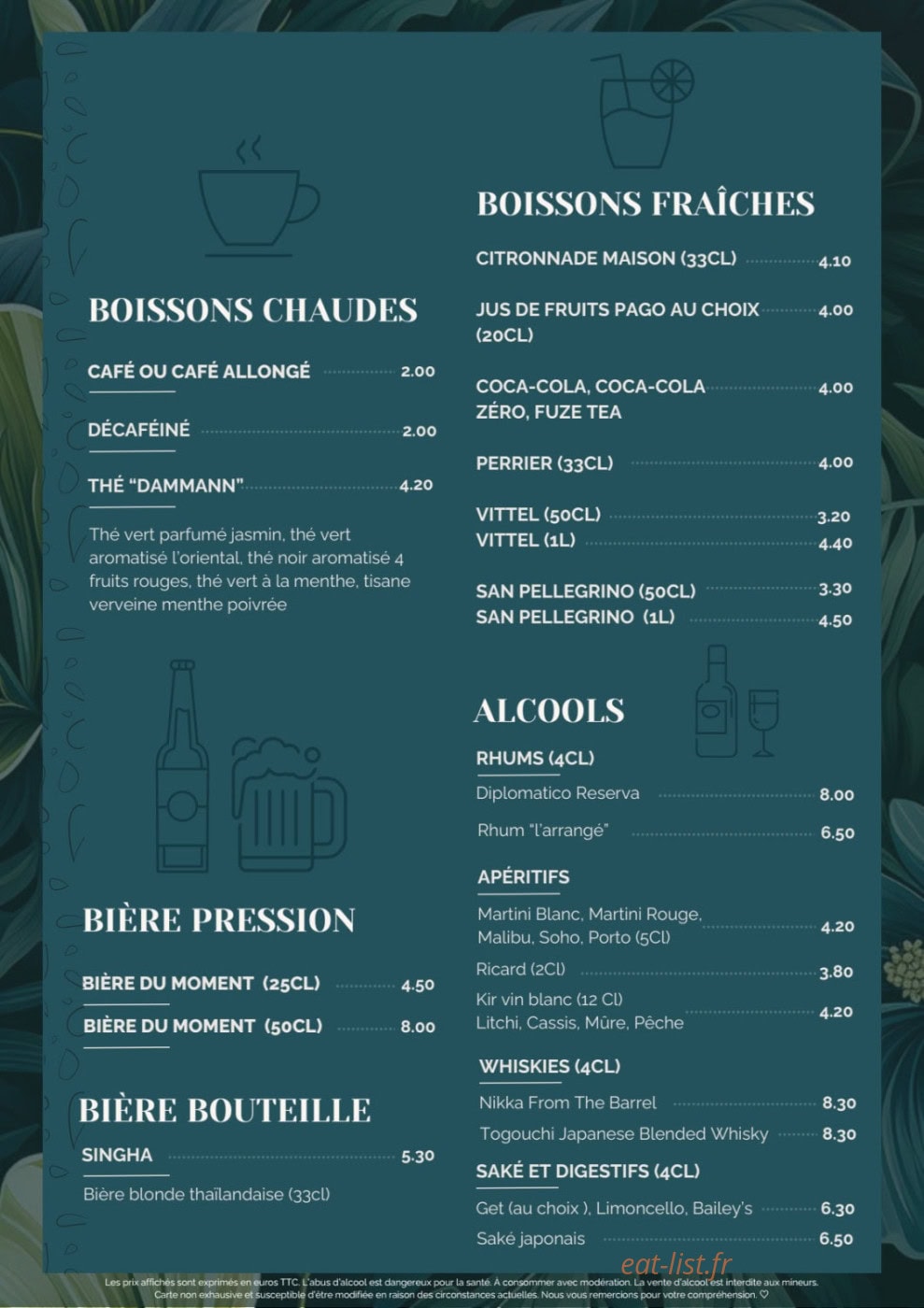 Wok Forever — carte page 8