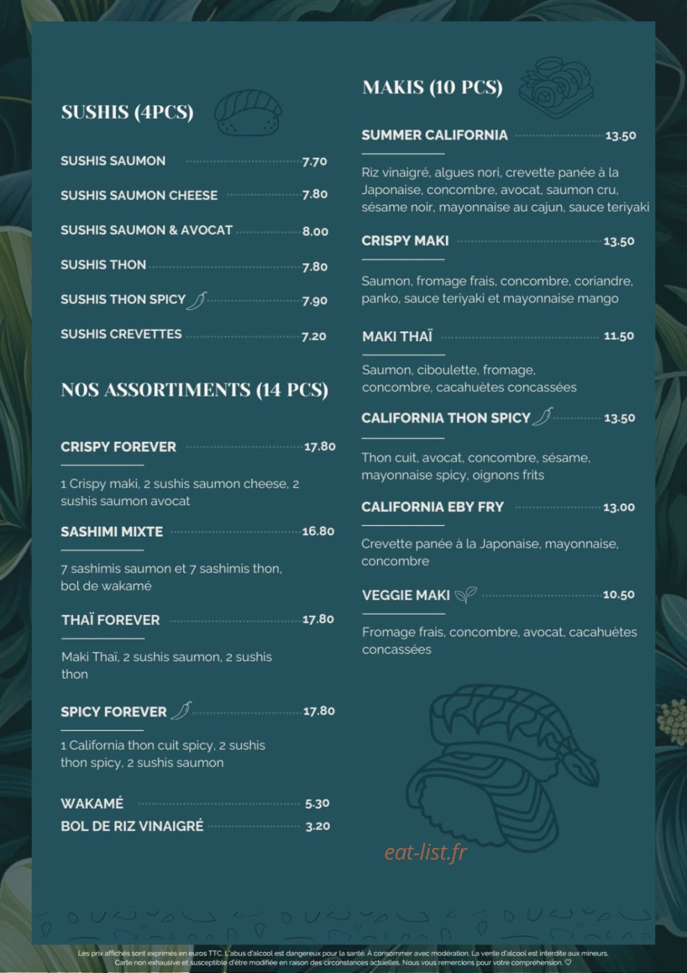 Wok Forever — carte page 3