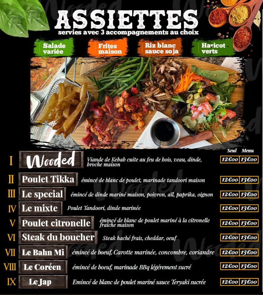 Wooded — carte page 1