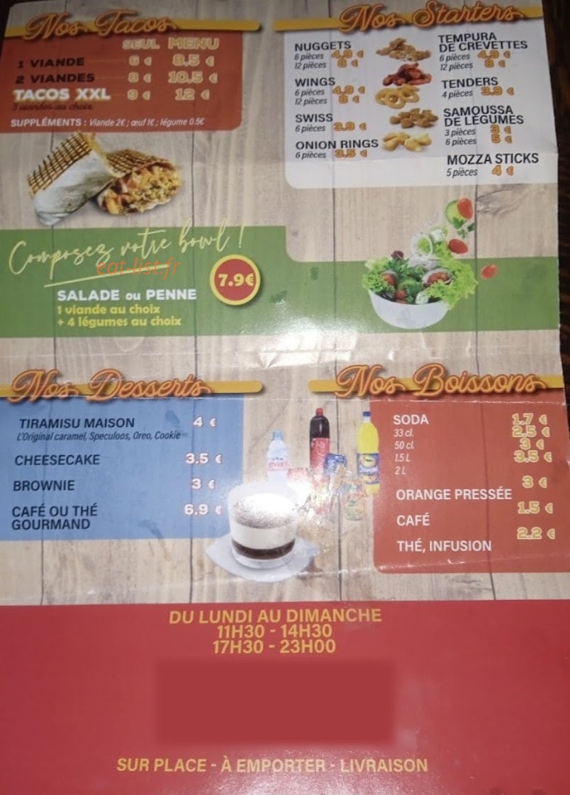 ÿummÿ pizza — carte page 3