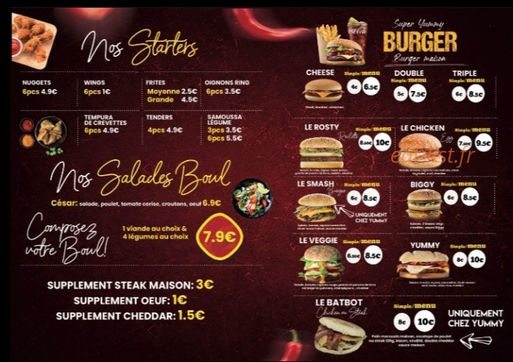 ÿummÿ pizza — carte page 2