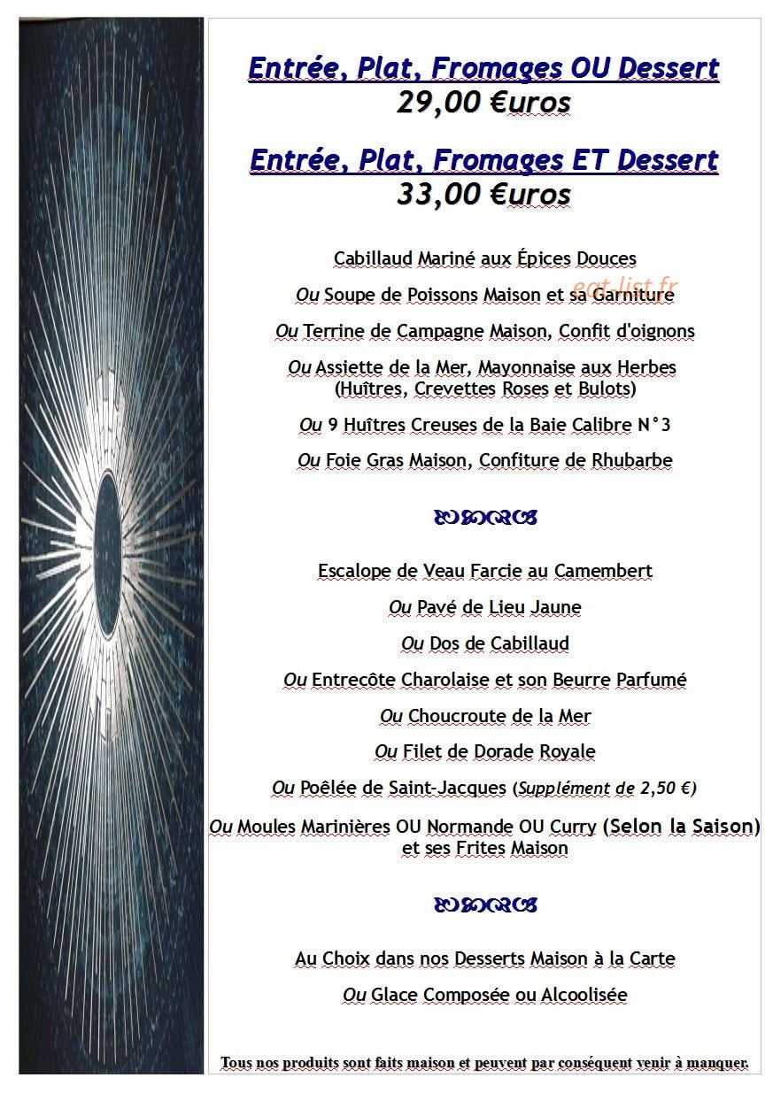 Hotel de la baie — carte page 3