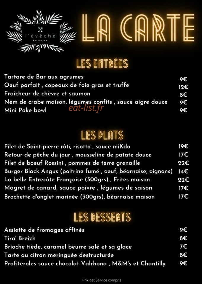 L'évêché — carte page 4