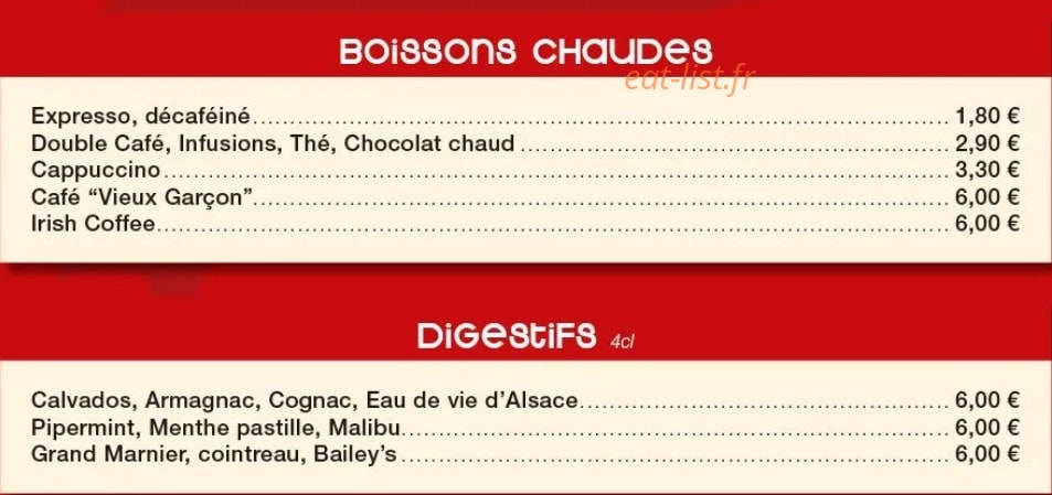 La Flambée — carte page 9