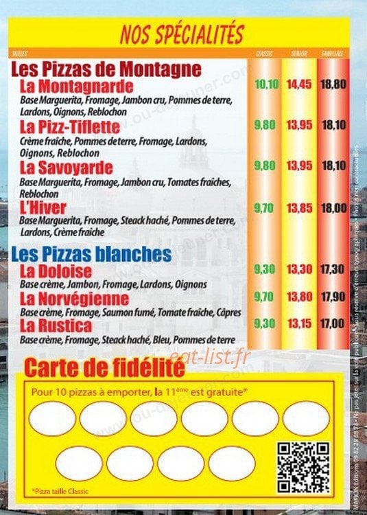 Pizzeria Della mamma — carte page 3