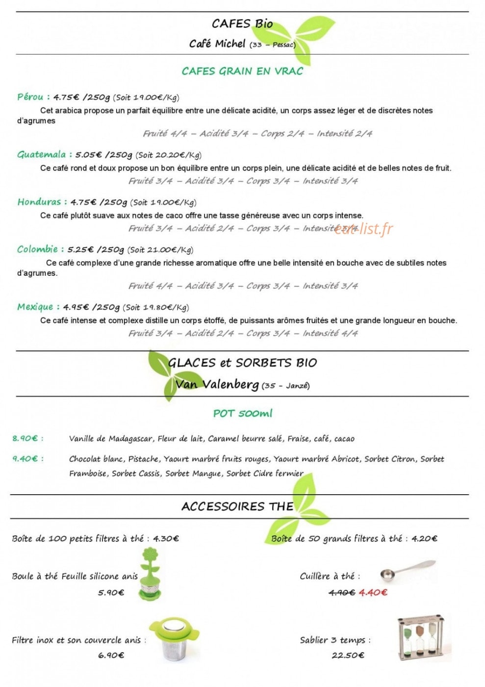 La Station La Guerche De Bretagne Menu Le comptoir vert à La Guerche De Bretagne - menu et photos