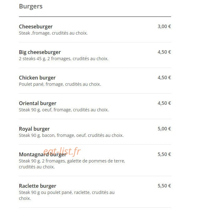 MS Food — carte page 9