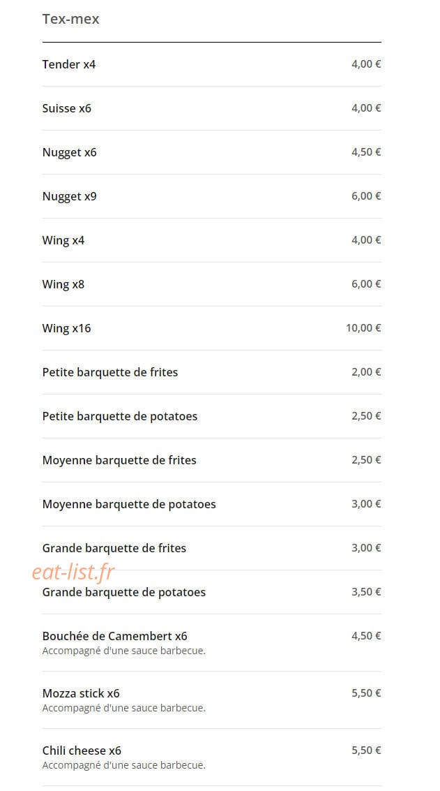 MS Food — carte page 13
