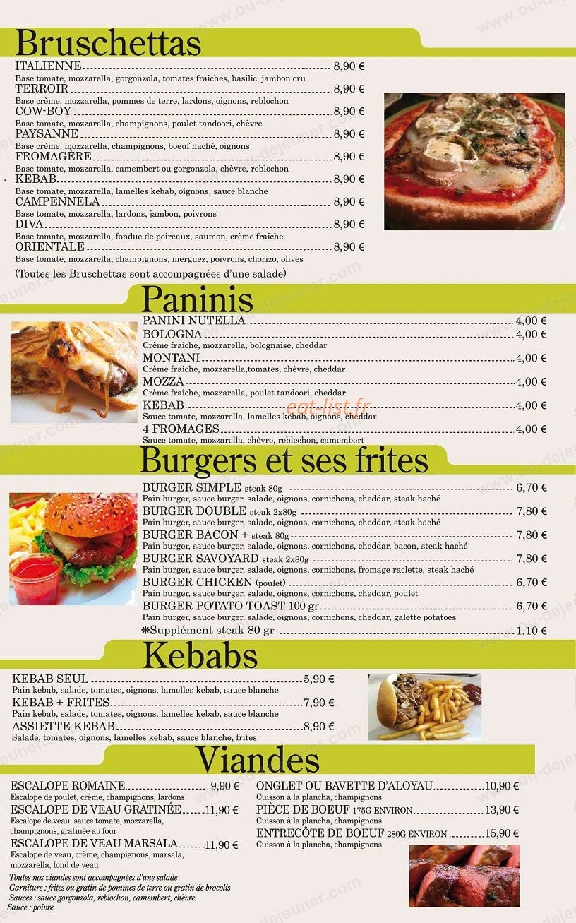 Pizza Di Mozza — carte page 3