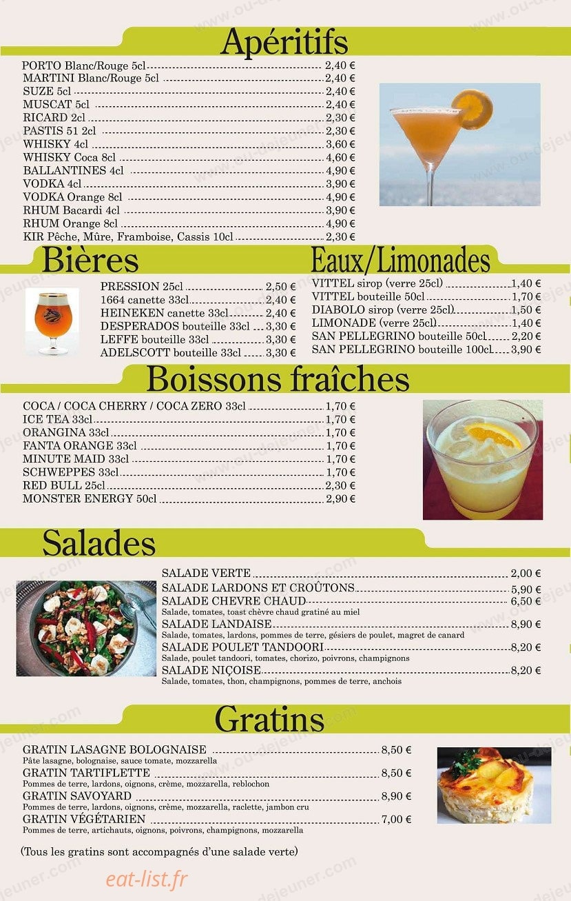 Pizza Di Mozza — carte page 2