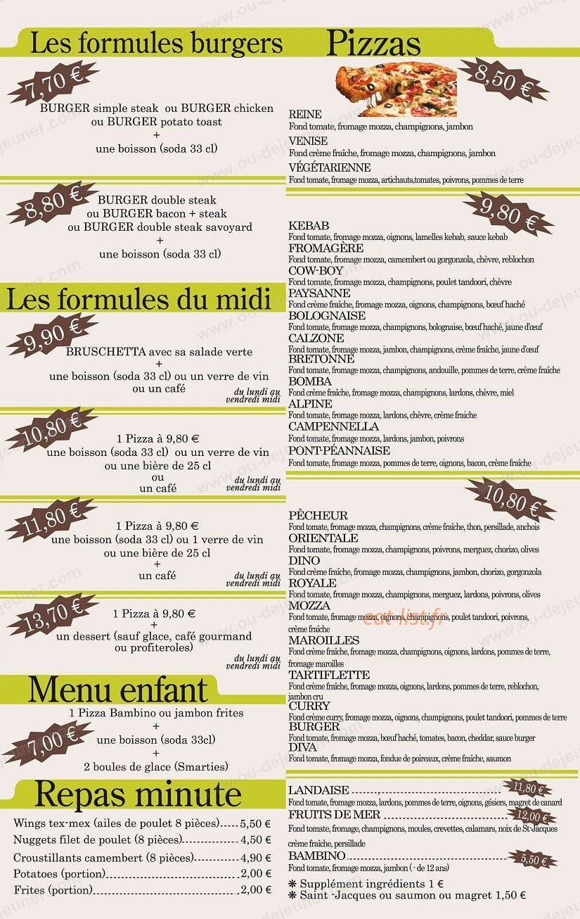 Pizza Di Mozza — carte page 4