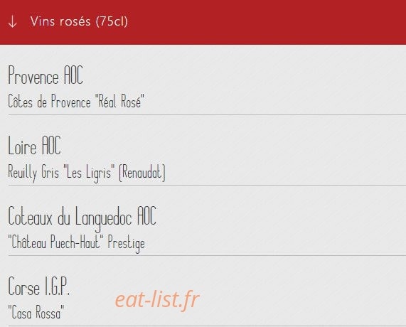 Le Fleuron — carte page 17