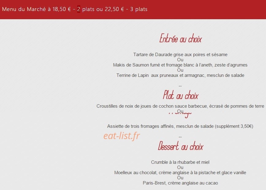 Le Fleuron — carte page 10