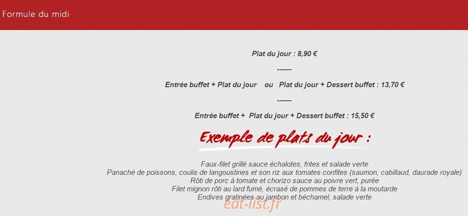 Le Fleuron — carte page 8