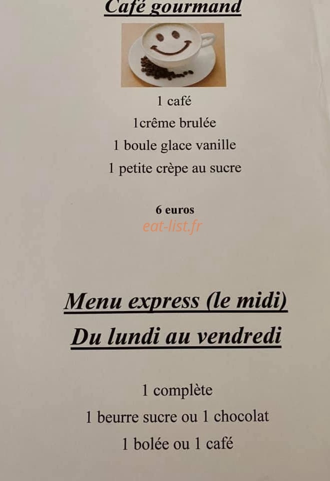 Creperie la Gourmandise — carte page 3