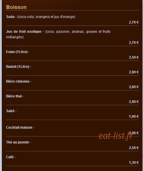 Instant Thai — carte page 7