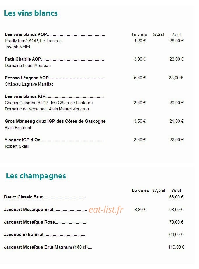 Le Cours Lumière — carte page 6