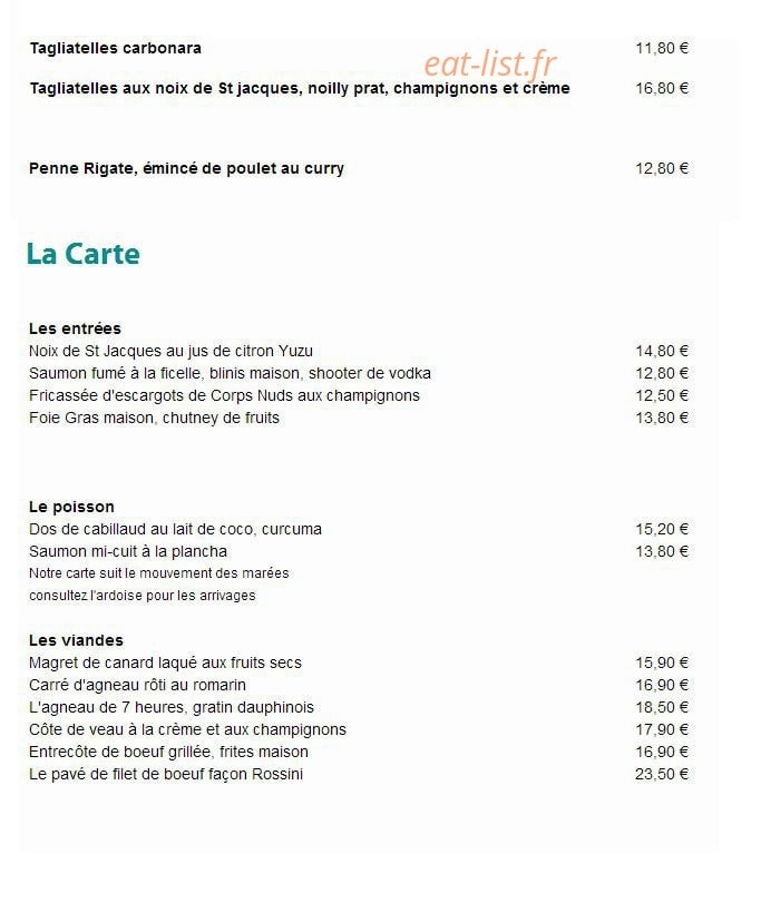 Le Cours Lumière — carte page 2