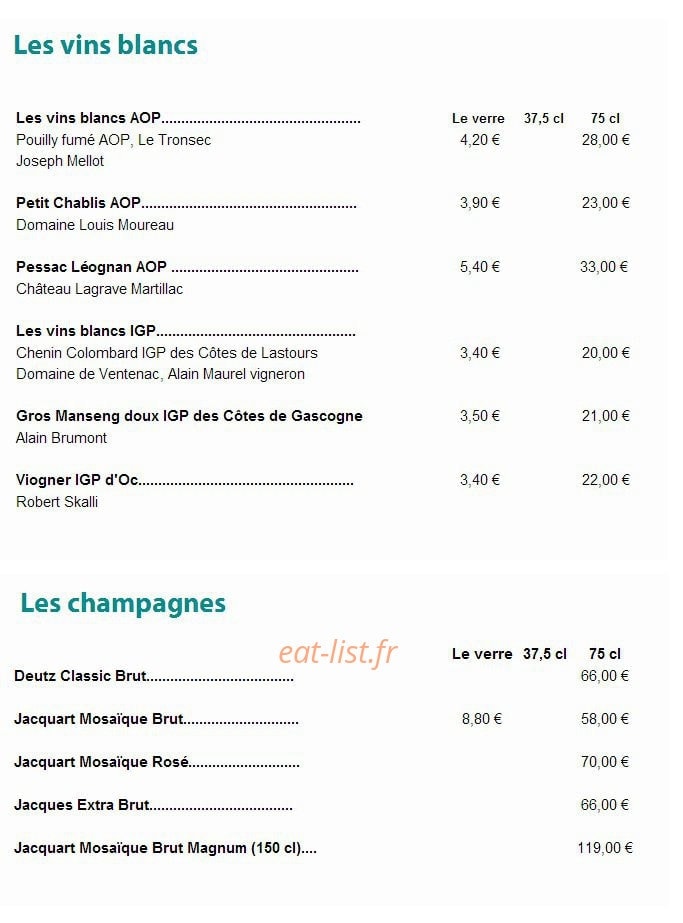 Le Cours Lumière — carte page 5