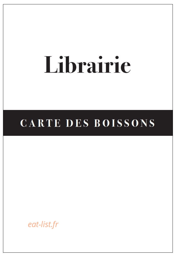 Librairie — carte page 3