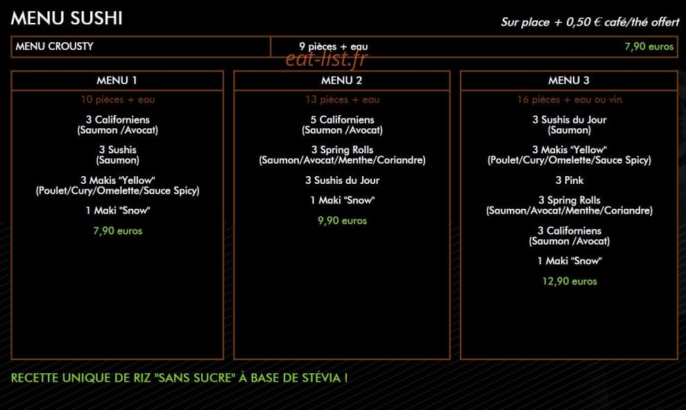 Nutri-Food — carte page 2