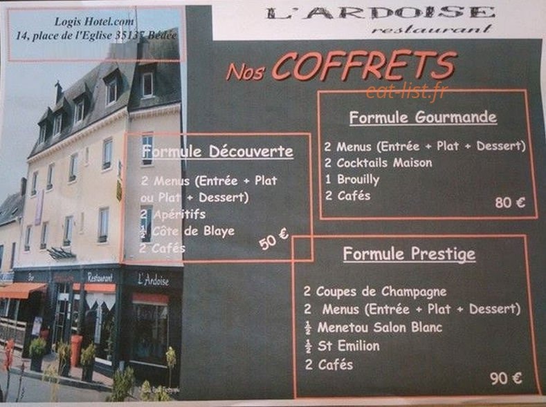 L’Ardoise — carte page 2