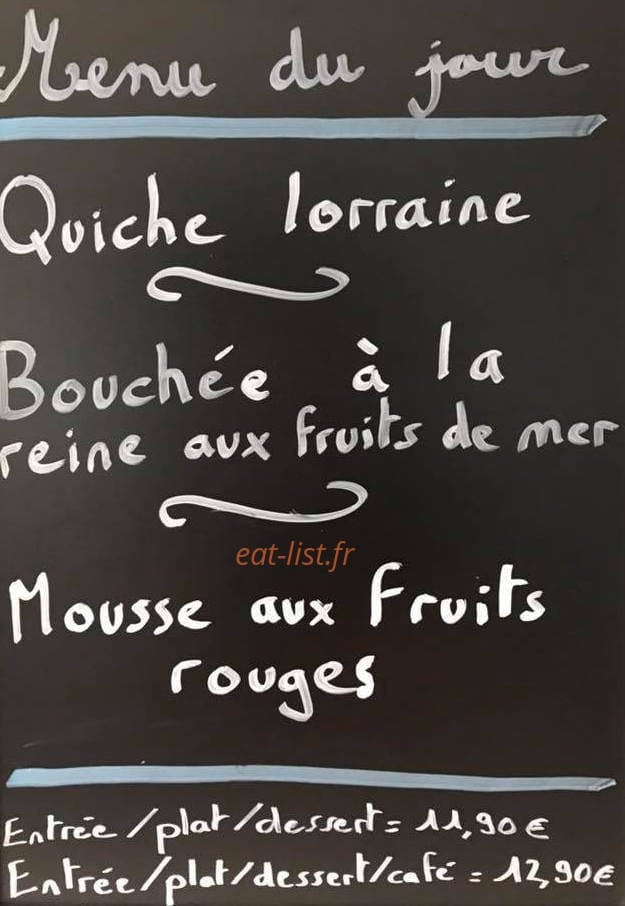 Au Vent d'Est — carte page 1