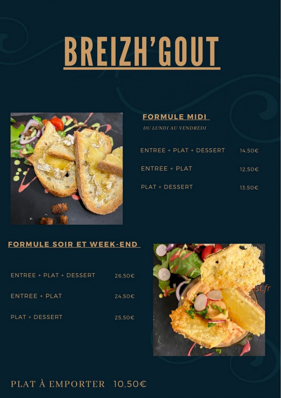 Breizh'Goût — carte page 2
