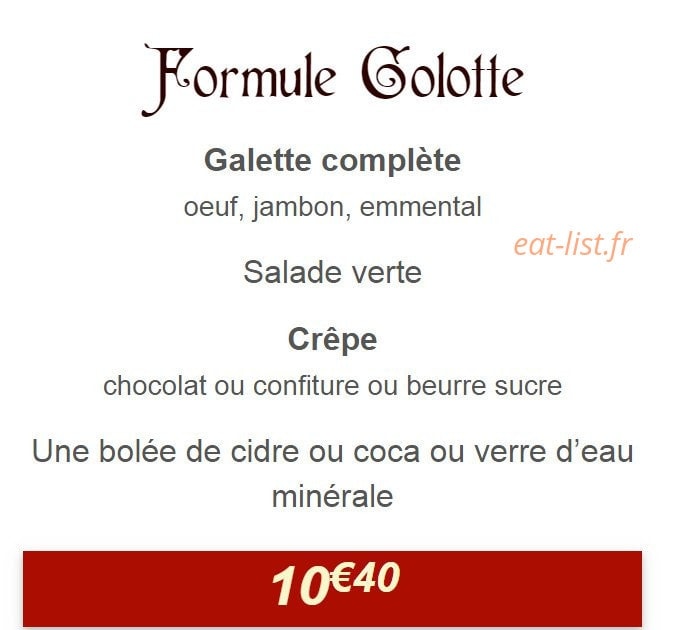 La Golotte — carte page 1