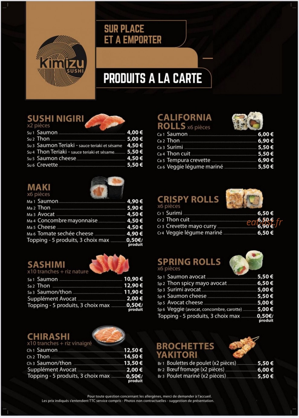 Kimizu — carte page 1