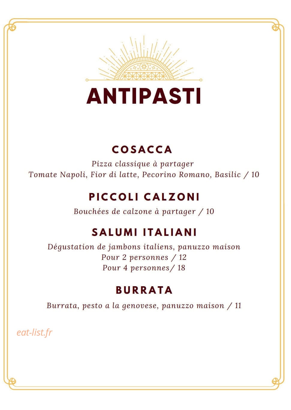 Ostia — carte page 1