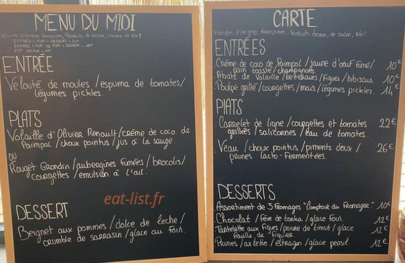 Récolte — carte page 1
