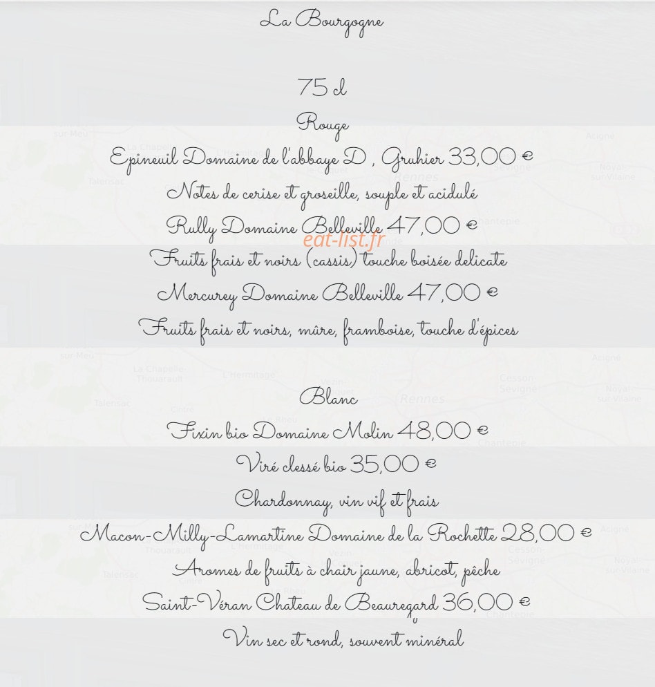 Restaurant Carpe Diem — carte page 8