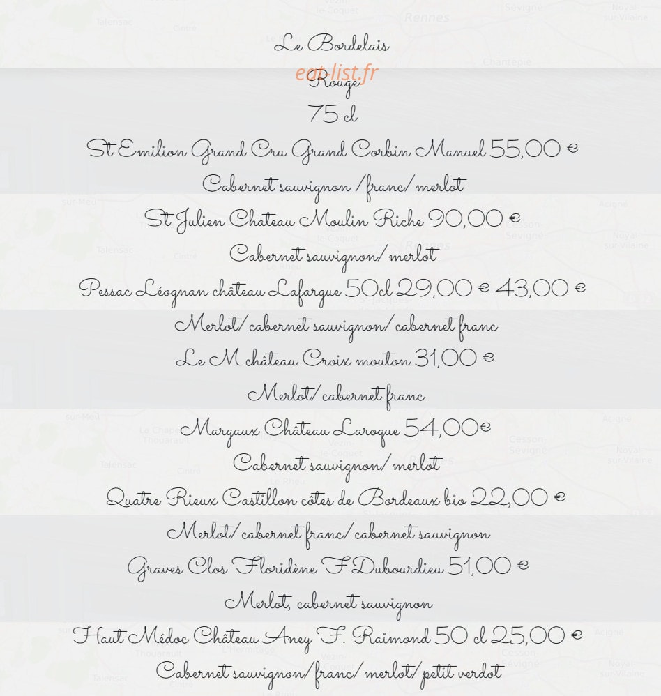 Restaurant Carpe Diem — carte page 7